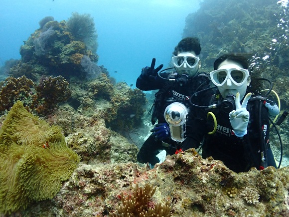 体験ダイビング