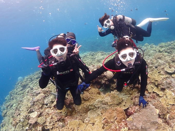 体験ダイビング